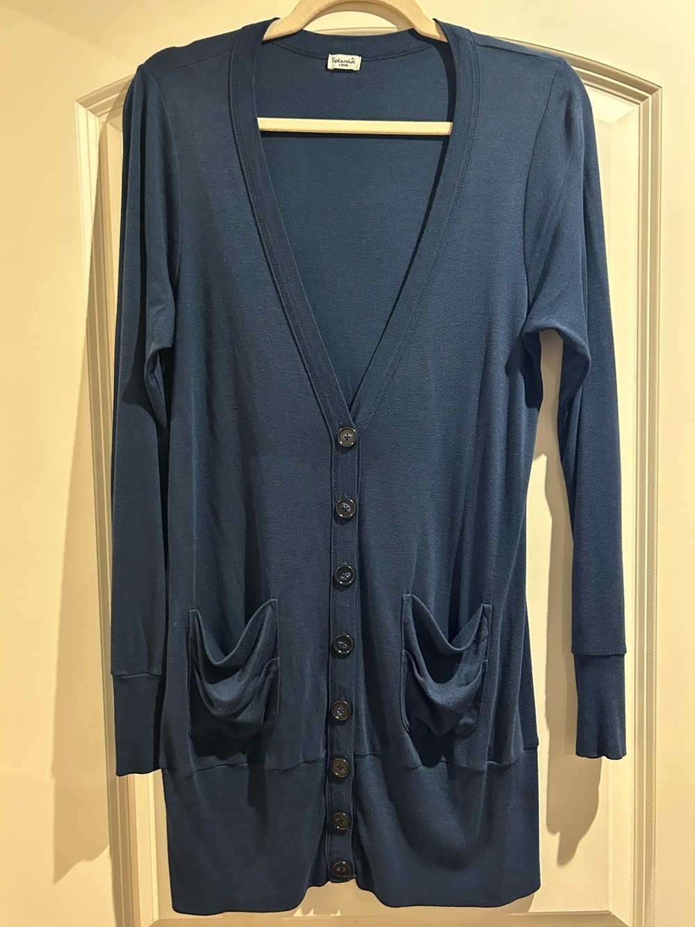 Splendid Navy Cardigan, size Large